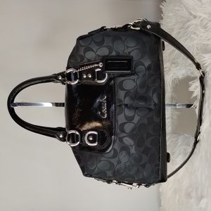 Coach Ashley Signature Sateen Satchel Handbag